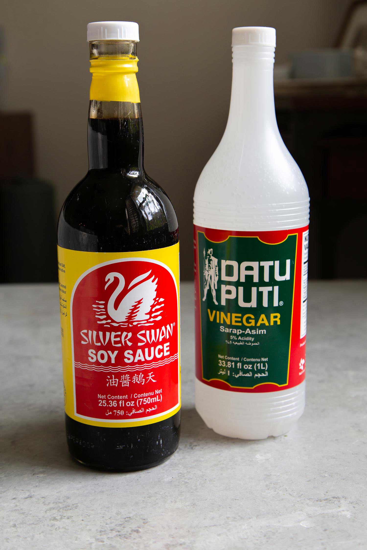 Filipino Soy Sauce and Vinegar