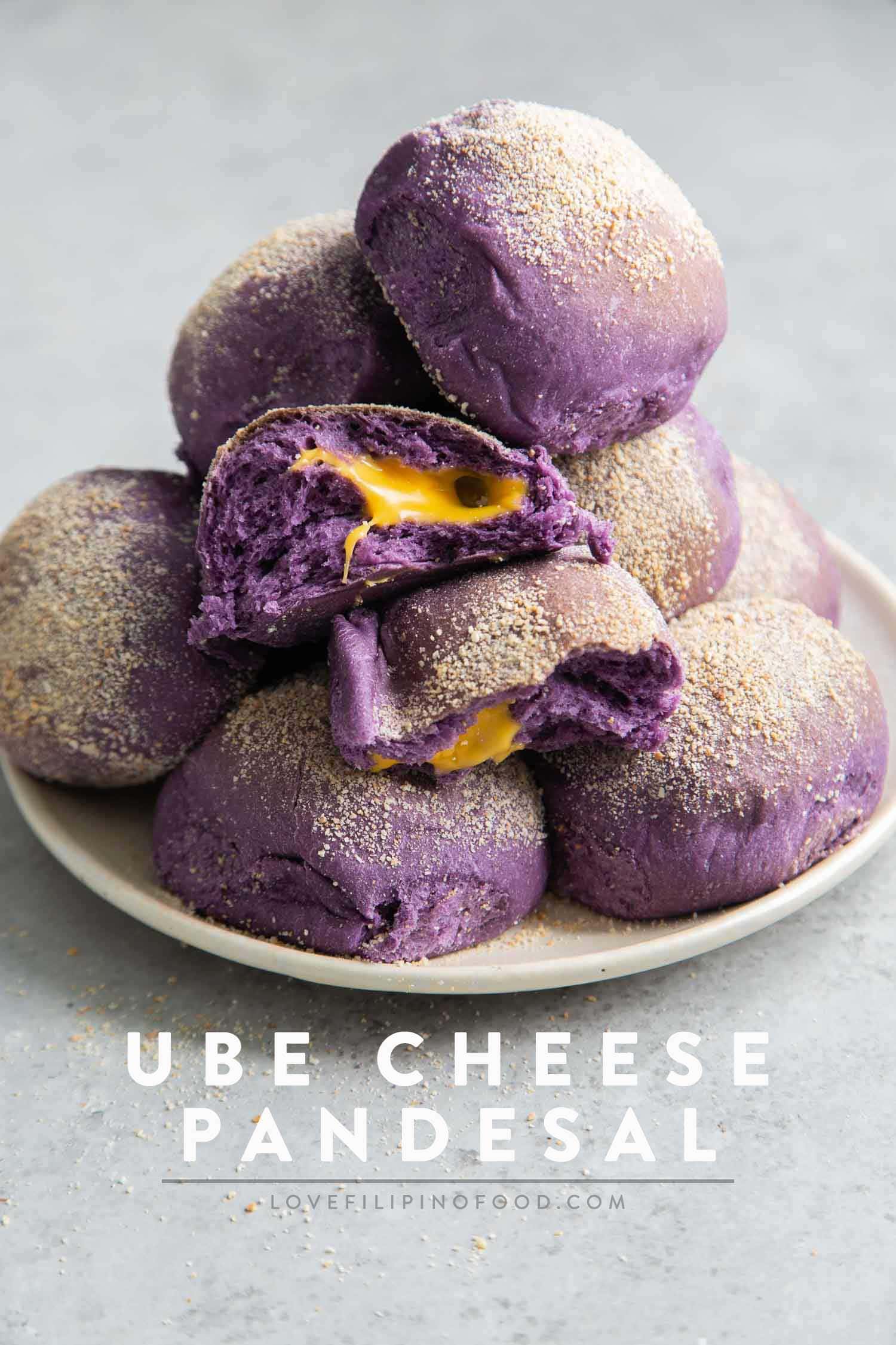 Ube Cheese Pandesal