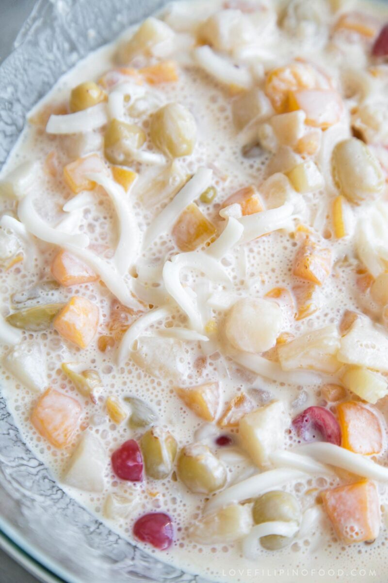 How To Cook Macaroni Fruit Salad Filipino Style